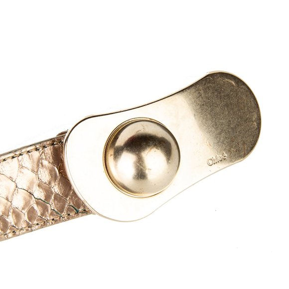CHLOE GOLD CLASSIC BELT | WOMENS main image 4